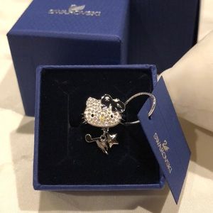 💟💟Swarovski💟💟 NWT Hello Kitty Ring RARE!!!
